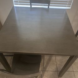 High Top Table With Chairs 