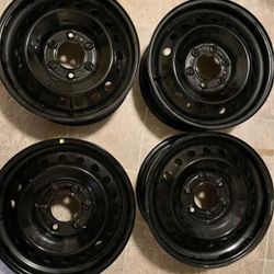 17” Ford Bronco Black Diamond steelie rims