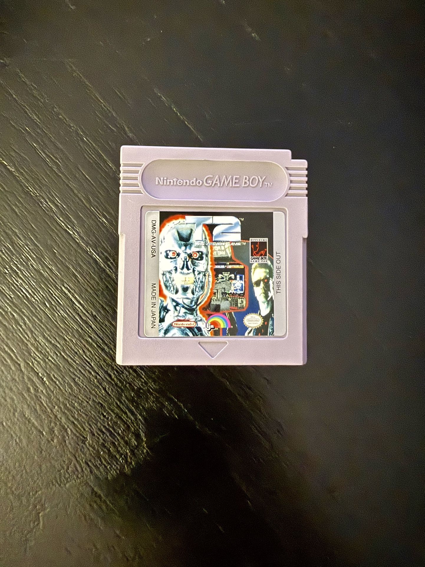 T2: The Arcade Game Game Boy Original Authentic Nintendo GB Terminator Works