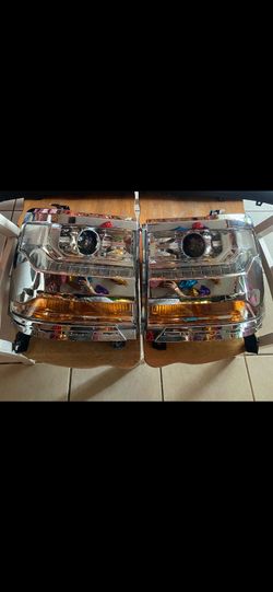 2018 Silverado headlights