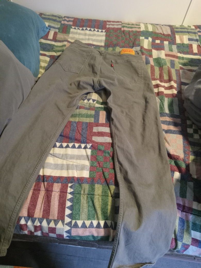 Livi Jeanse Levi Shrink To Fit In Blue Denim