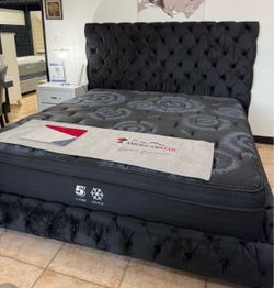 NEW QUEEN AND KING SIZE BED WITHOUT MATTRESS INCLUDING FREE DELIVERY