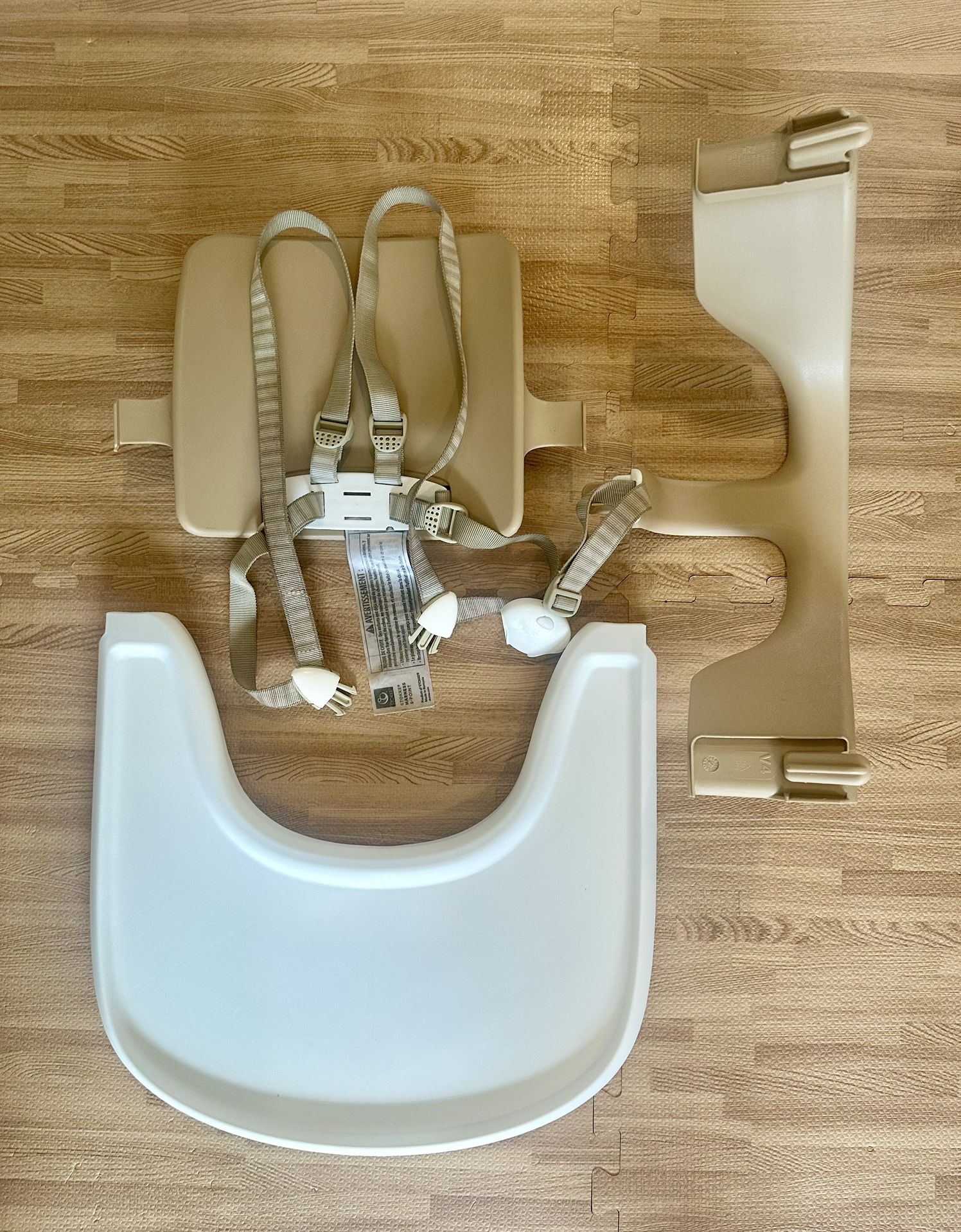 Stokke Tripp Trapp Baby Set 2, Natural & White Tray