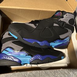 Aqua Jordan 8s