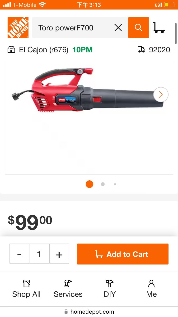 PowerJet F700 140 MPH 725 CFM 12 Amp Electric Handheld Leaf Blower