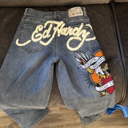 Ed Hardy Denim Jeans 