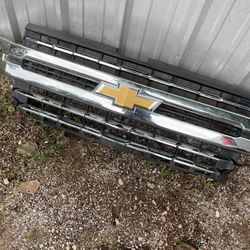 GRILL 2019-2021 CHEVROLET SILVERADO 