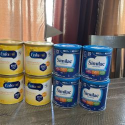 Similac Advance and Enfamil