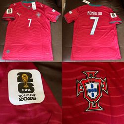 Portugal CR7 player version World Cup 26 jersey