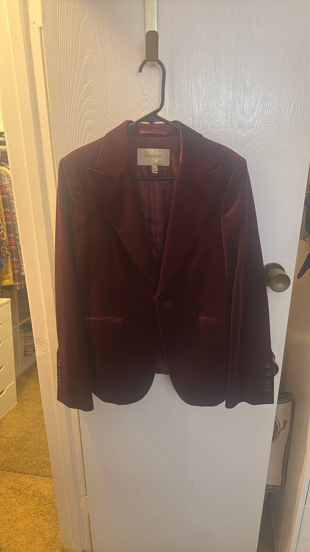 Burberry Blazer Size 10 ~ Slim Fit