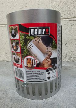 NEW Weber RapidFire Chimney Starter Compact size