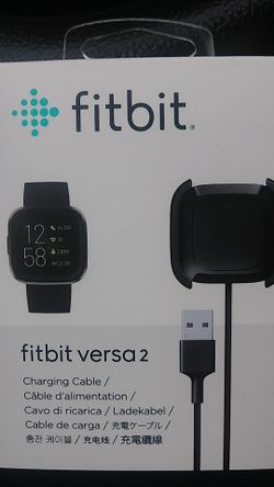 Brand new fitbit versa watch charging cord