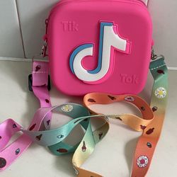 TikTok Small Silicone Bag 4.5 Inches 