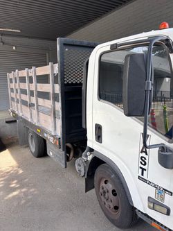 Isuzu NPR HD Stake Bed Truck