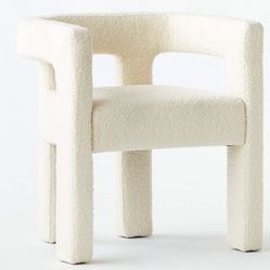 CB2 Stature Bouclé Dining Chairs Set Of 6 $1200