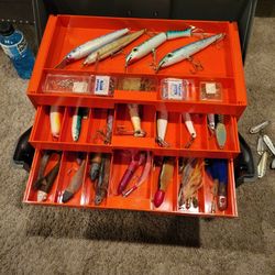 Vintage Saltwater Tackle Box
