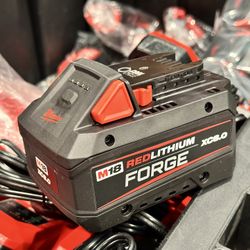 Milwaukee M18 8.0 Forge Battery New $140 Firm Pick Up Only