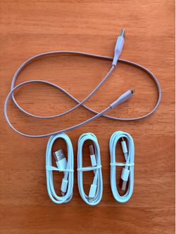 Lightning to USB cables, Set of 4