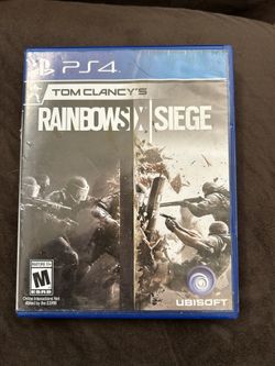 PS4 Tom Clancy’s Rainbows X Siege 