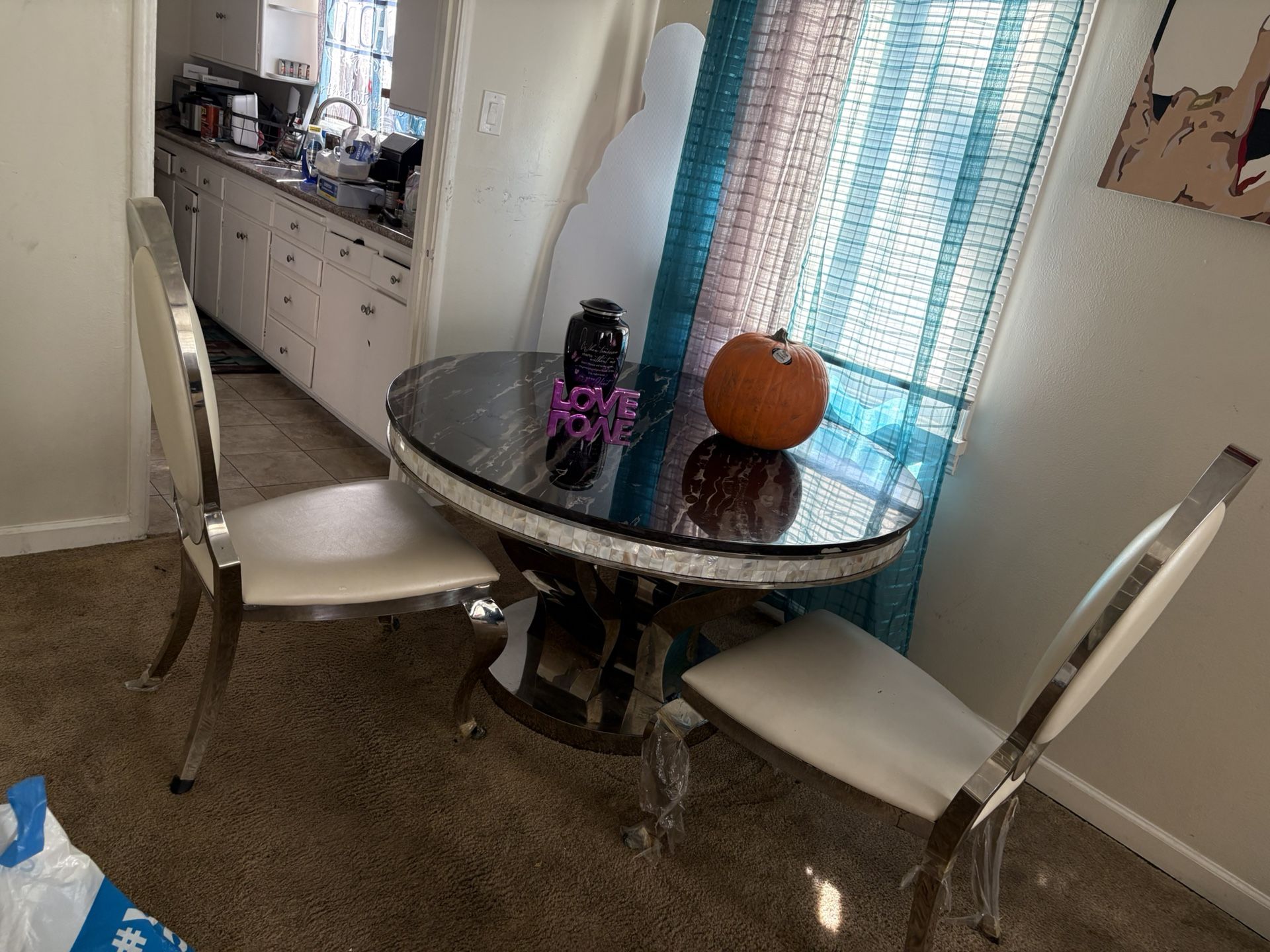 Dining Table With Living Room Side Tables