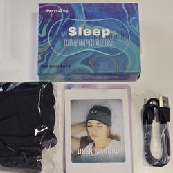 Wireless Bluetooth Headband Headphones for Travel, Sports & Sleeping