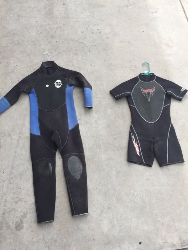 2 WET SUITS for ocean, lakes, etc
