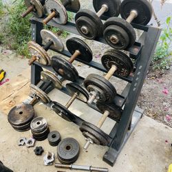 Vintage Dumbbells 