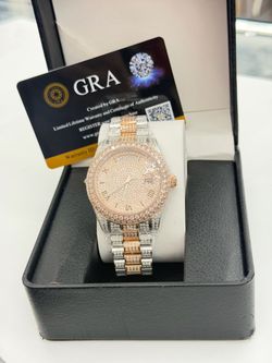 Real Moissanite Diamond Watch