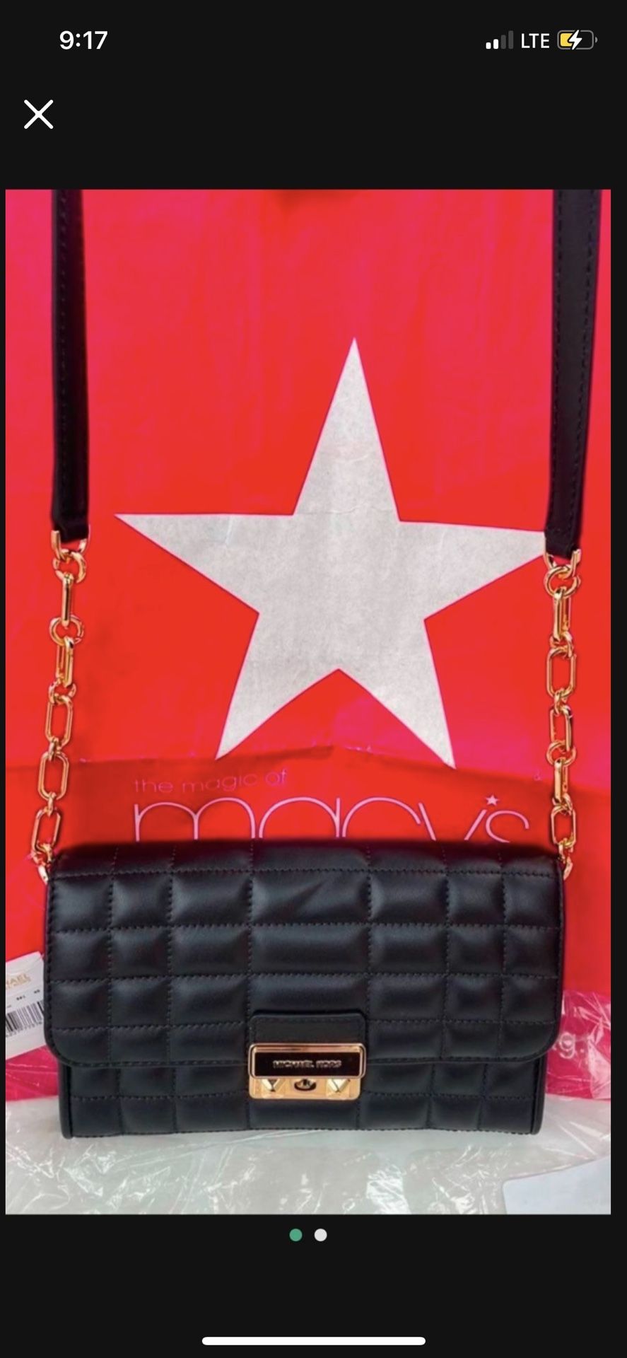 Michael Kors Tribeca Small Quilted Leather Shoulder Bag NWT Pick up location in the city of Pico Rivera 