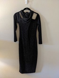 Cross Halter Off Shoulder Midi Dress, Size M (10-12) Rachel Roy