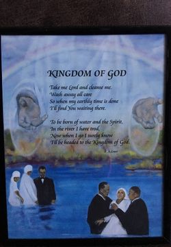Baptism scene, “Kingdom of God“ ✝️