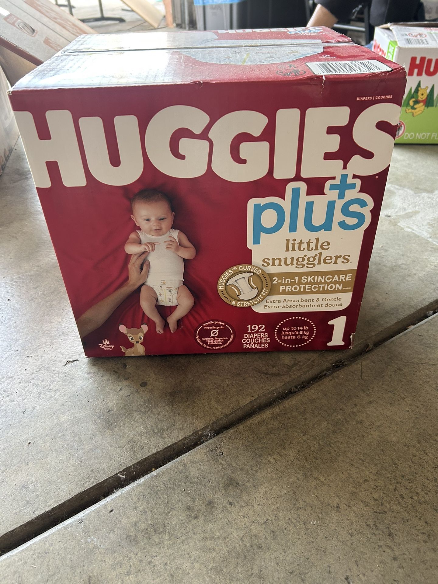 HUGGIES DIAPERS