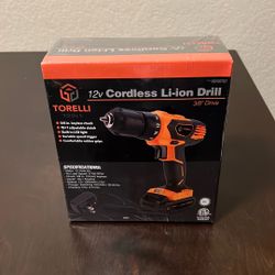12v Cordless Li-ion Drill 