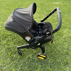 Doona Infant Car Seat-MIDNIGHT BLACK EDITION 