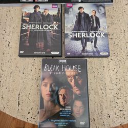 BBC DVD Lot – Sherlock S1 & S2 + Bleak House