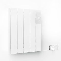 Brand New In The Box- BREEZEHEAT 800w Panel Heater-Wall Mounted Electric Heaters for Indoor Use,24/7 Heating-Portable Convection Heater w/Wheels, Led 