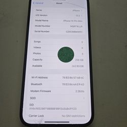 IPHONE 14 PRO MAX 256GB CRACKED FRONT AND BACK