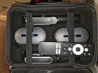 SOWO Wireless Dual Bluetooth Speaker Set, Stereo Sound, Adjustable Stands