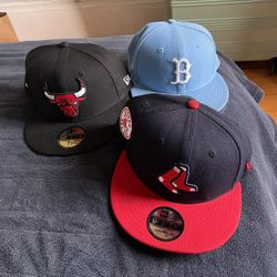  New Era sports caps 