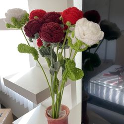 Crochet roses 