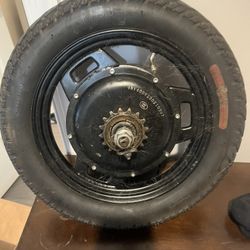 Rear Wheel Tire Hub Electric Motor 