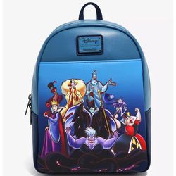 NWT Loungefly Disney Villains Mini Backpack - BoxLunch Exclusive