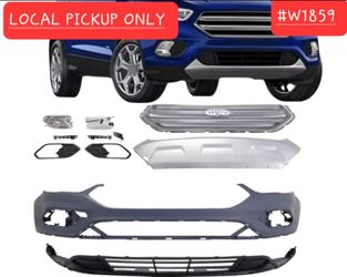 ➿️ Fit For 2017-2019 Ford Eascape Front Bumper Cover And Grille Kit #w1859