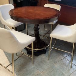 Counter Height Table and Chairs $600