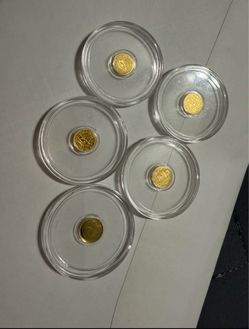 1/500oz gold rounds