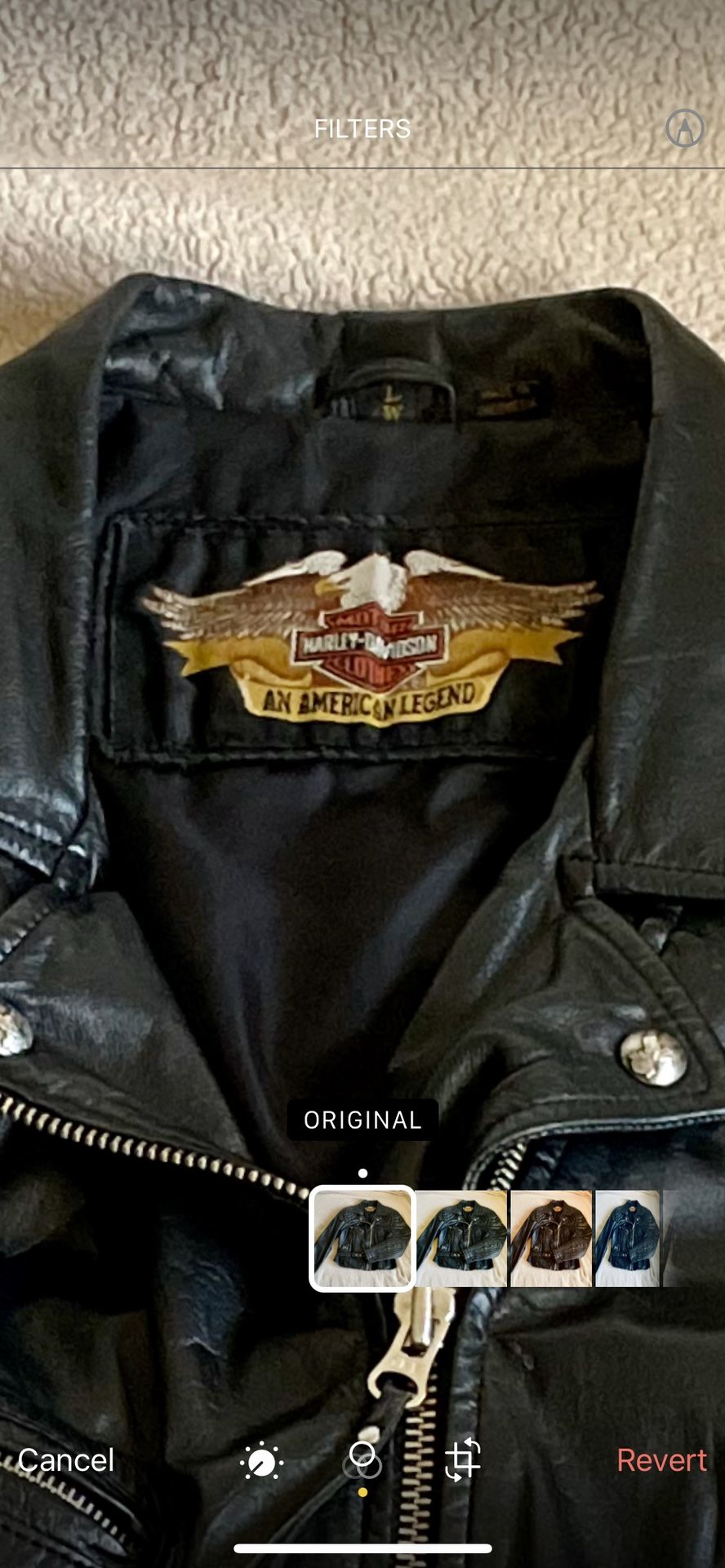 Harley Davidson Leather Riding Jacket