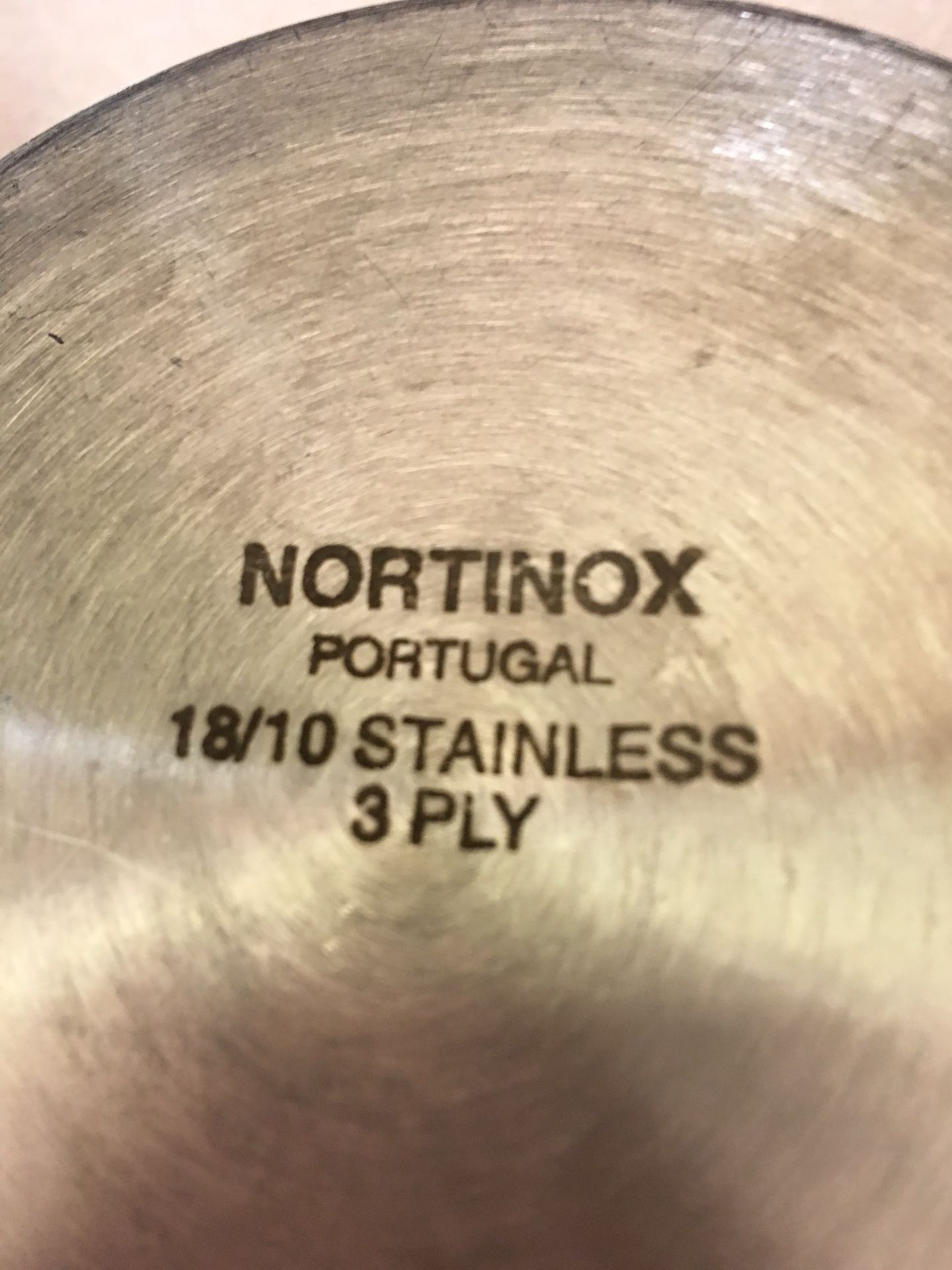 Nortinox Stainless Steel Cookware Set from Portugal