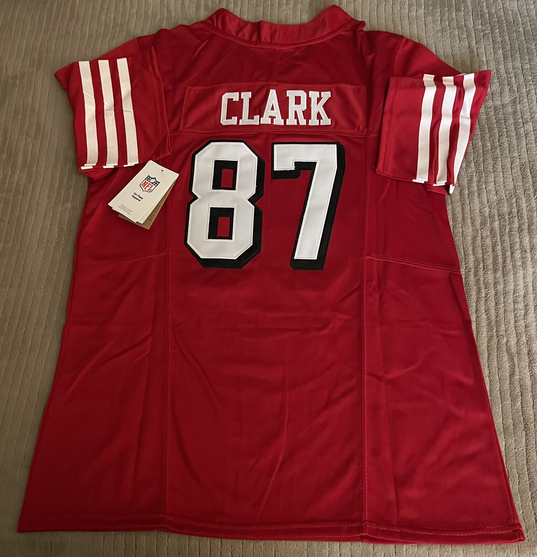 Clark Red 49ers Jerseys