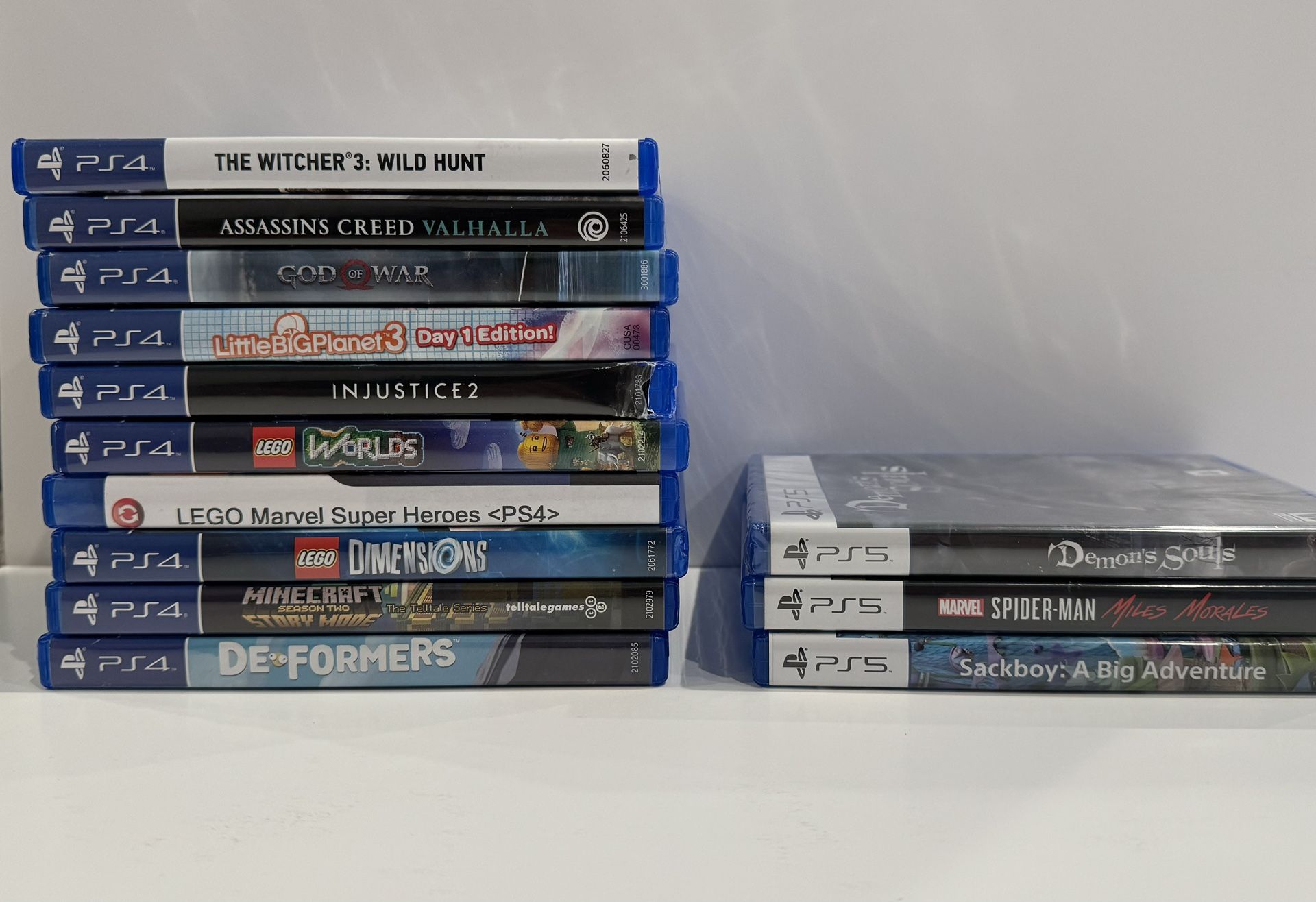 PS4 and PS5 Games