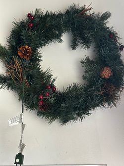 Christmas Wreath with lights